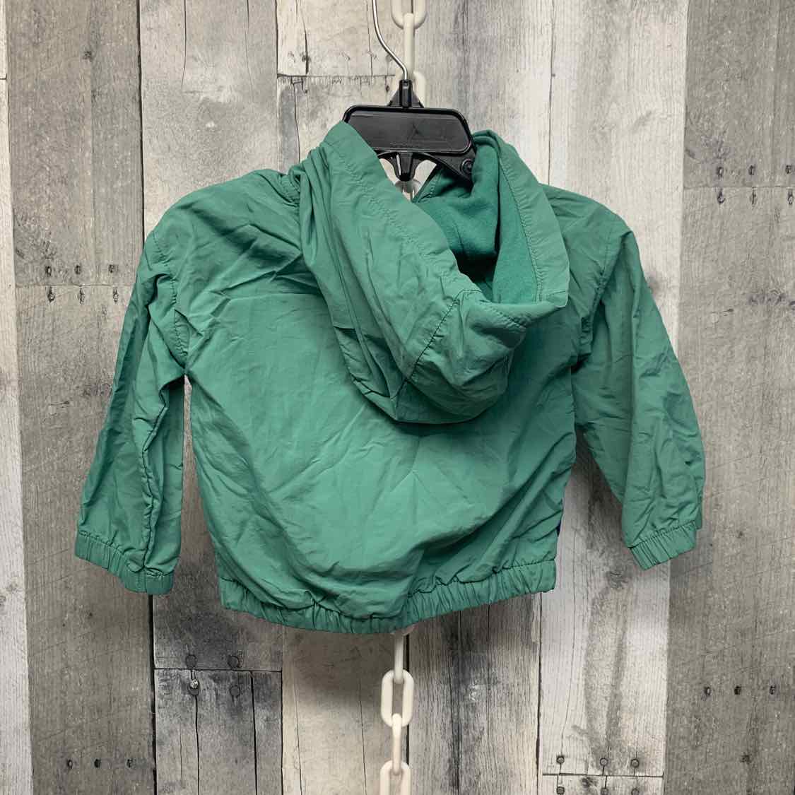 Size 12 Months Green/Navy Just One You Light Jacket