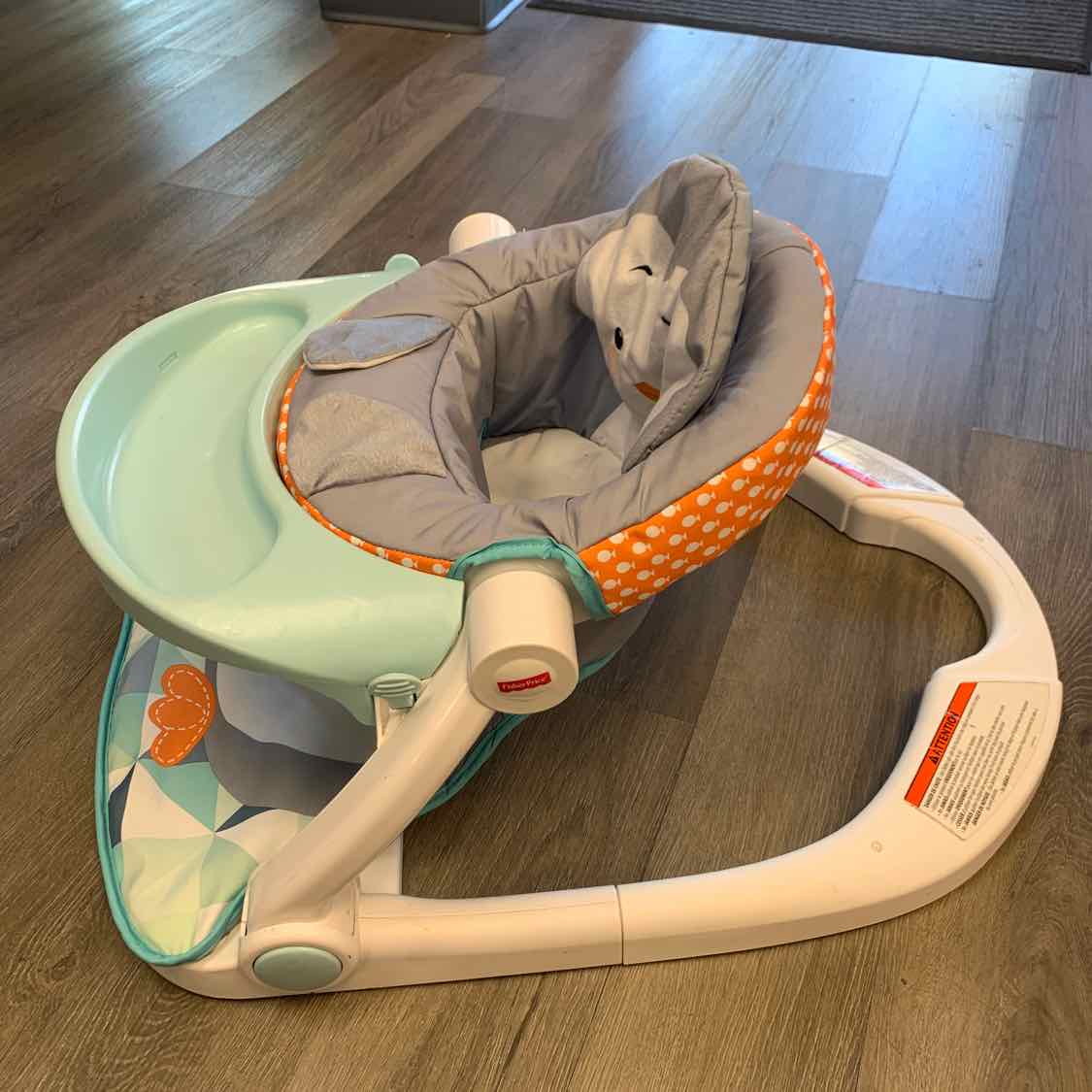 Fisher Price Gray/Blue Infant Seat