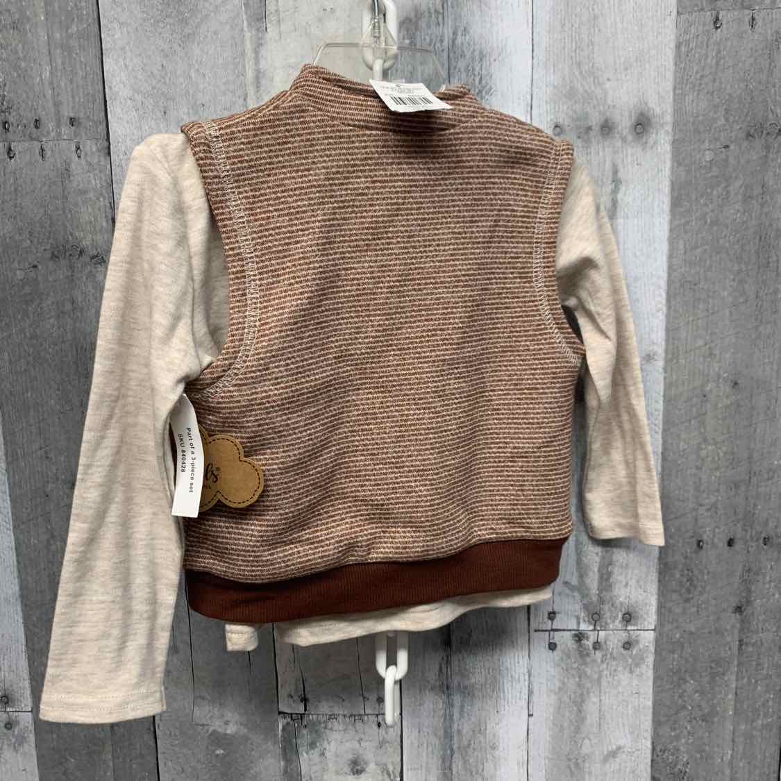 Size 24 Months Brown Baby Essentials 2pc Top