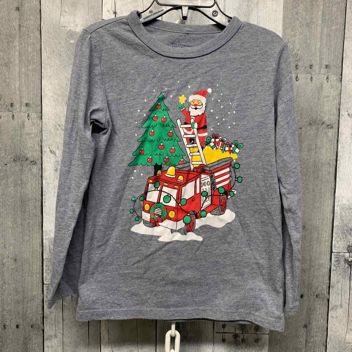 Size 3T Gray Graphic Children's Place Long Sleeve Shirt