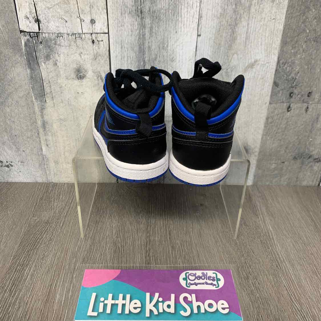 Size 7 Blue/Black Sport Brand Sneakers