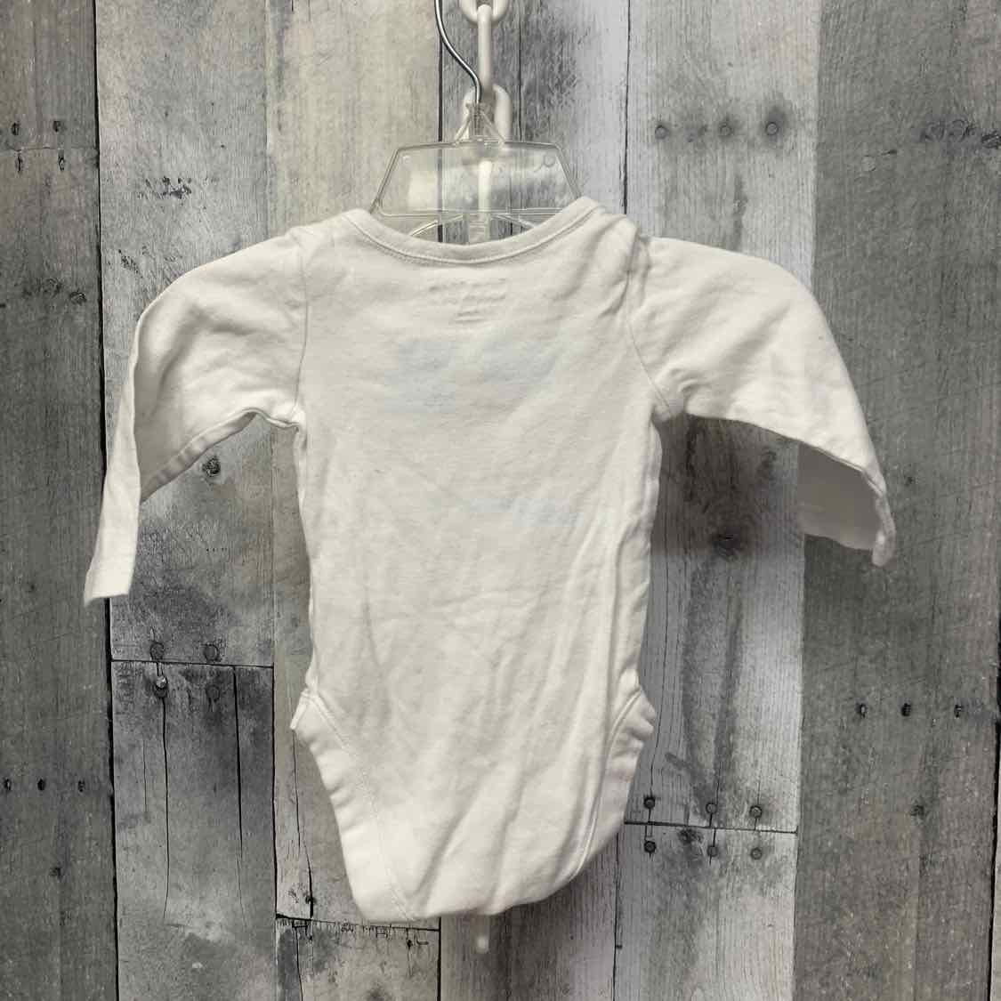 Size 0-3 Months White Children's Place Bodysuit