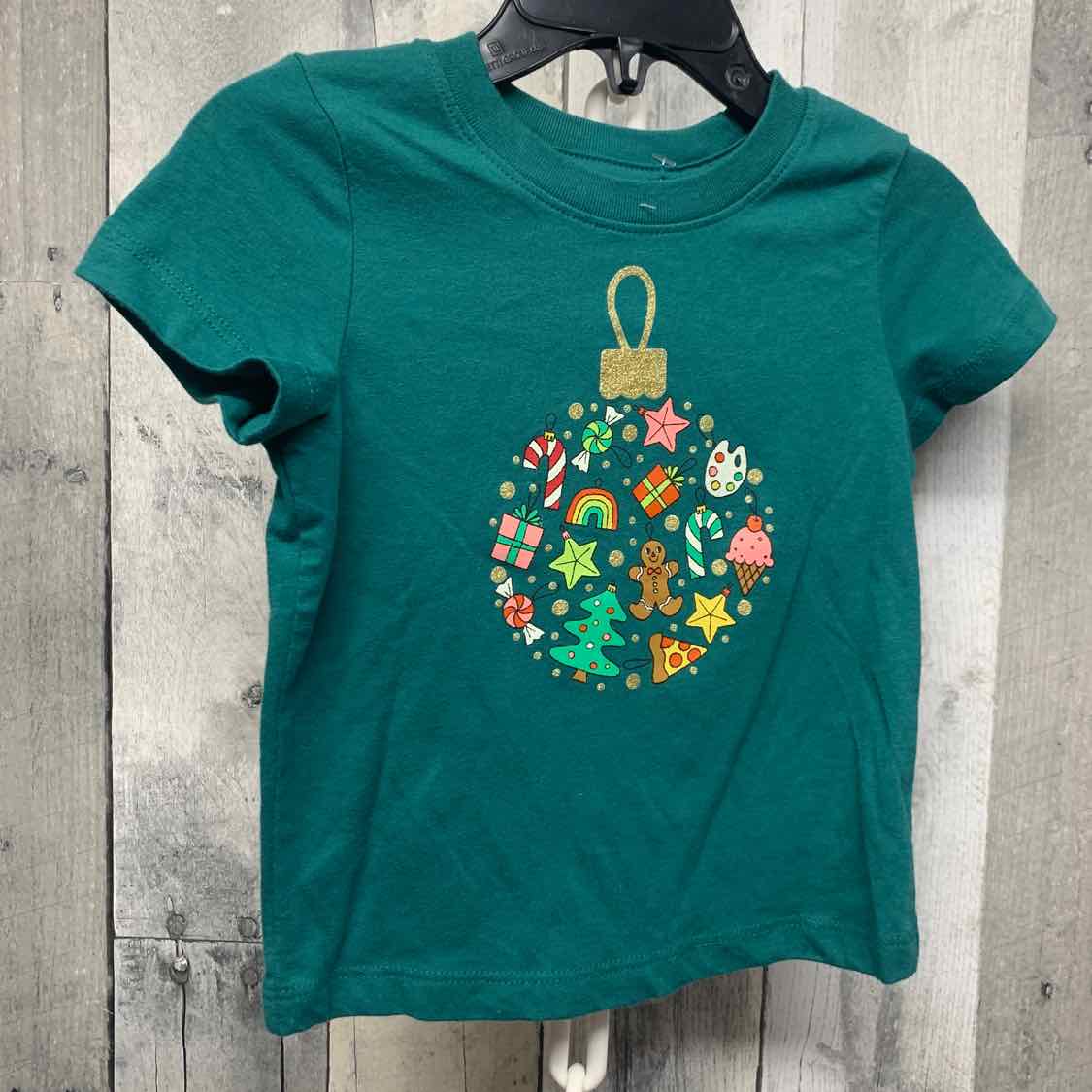 Size 12 Months Green Print Cat & Jack T Shirt