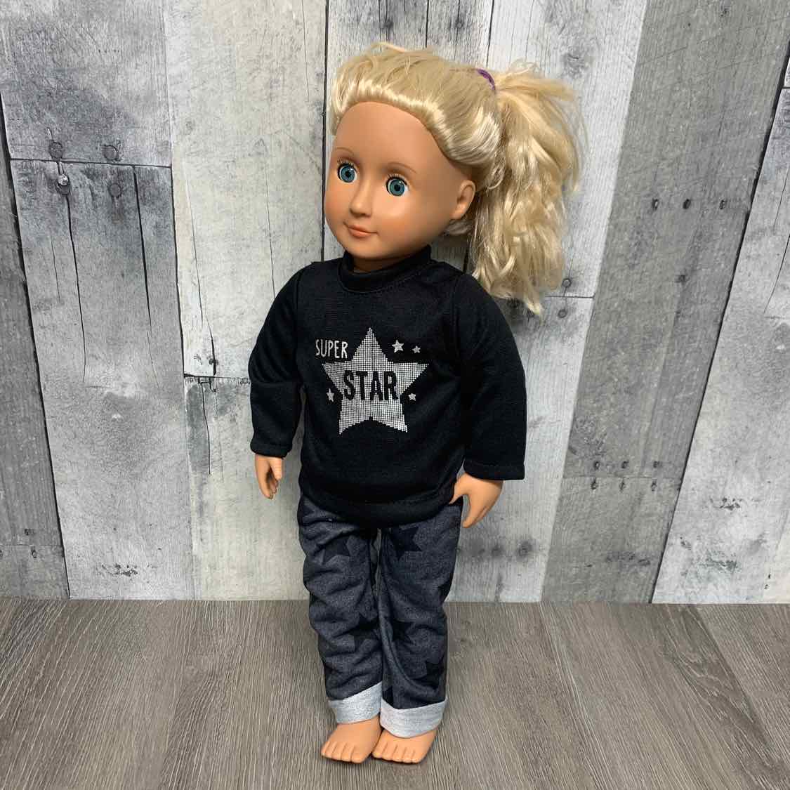 2pc 18" Super Star Shirt/Pants