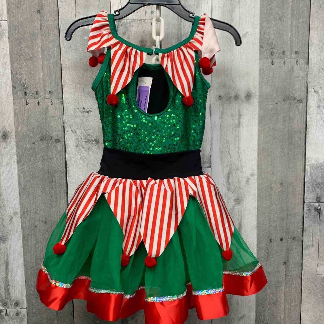 Red/Green Size XSmall Halloween Costume - Big Kid