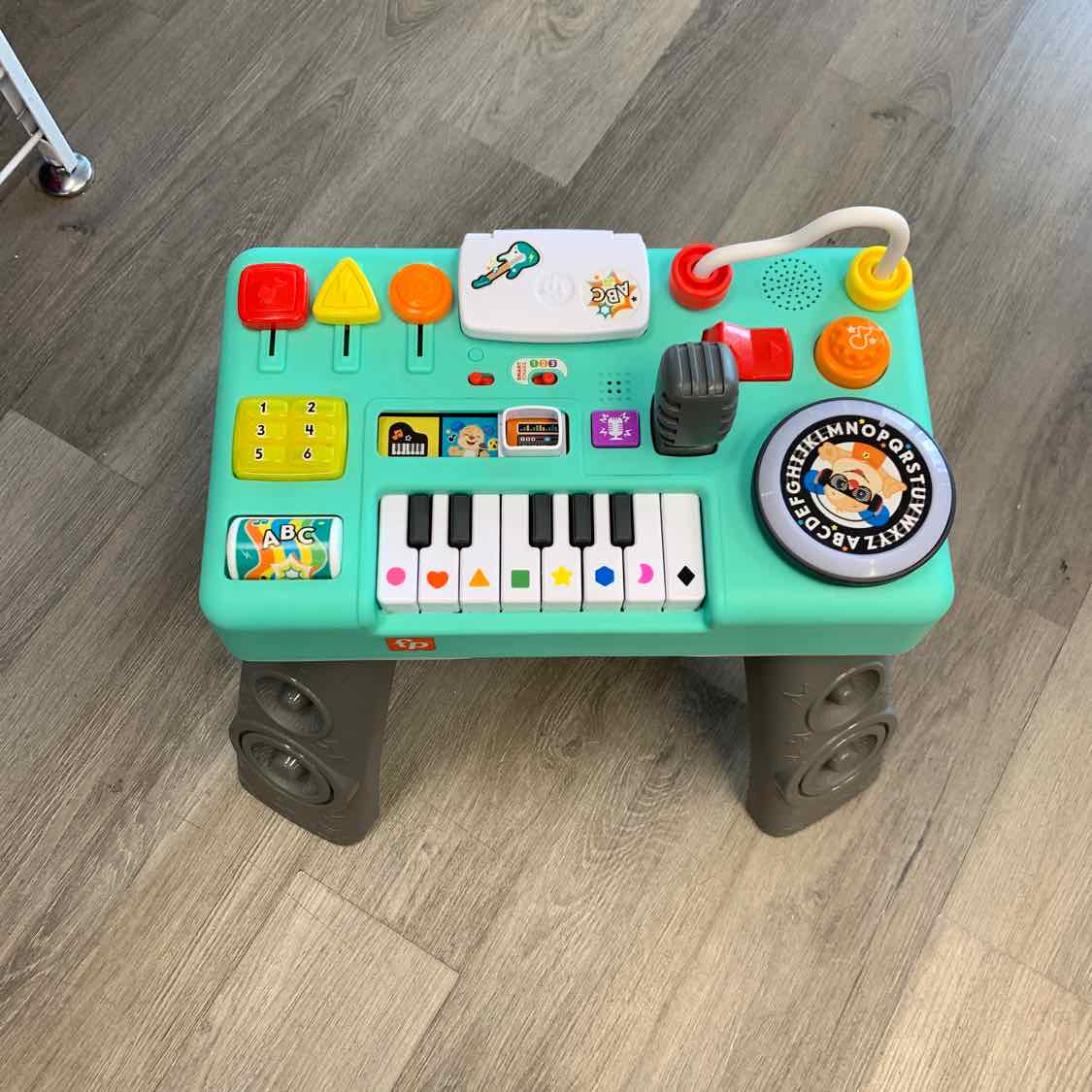 Fisher Price Blue/Gray Activity Table
