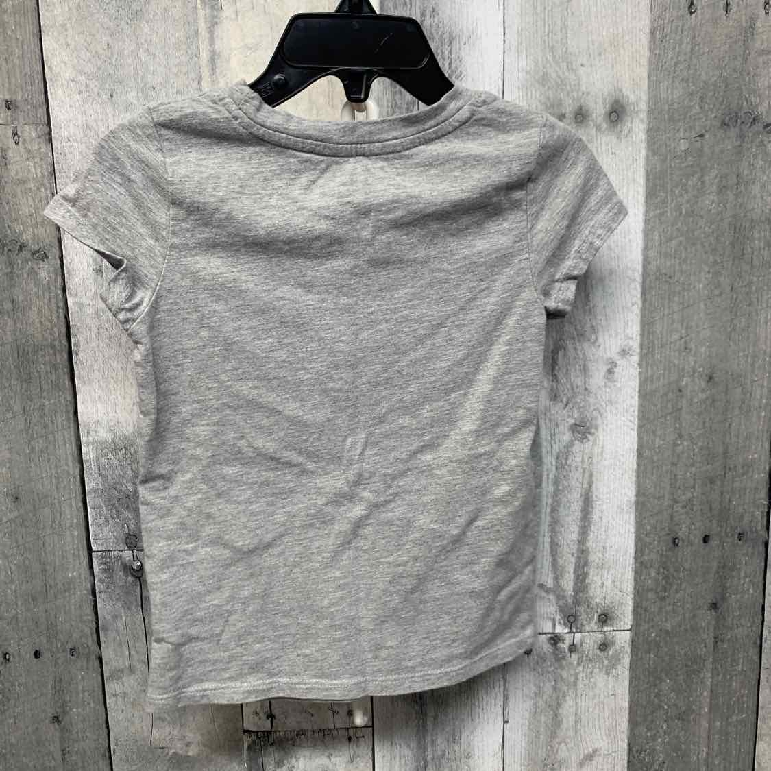 Size 2T Gray Graphic Cat & Jack T Shirt