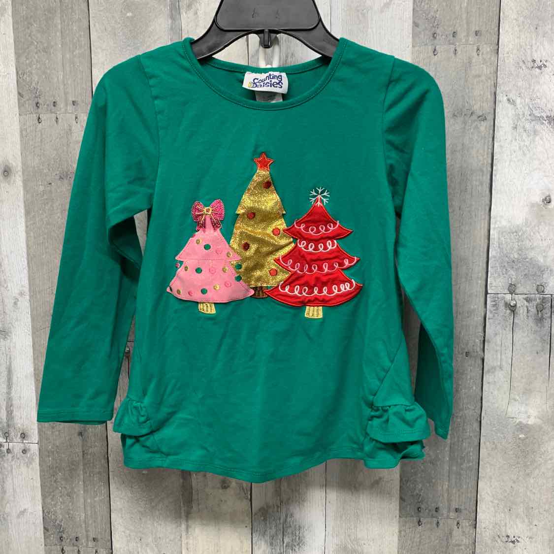 Size 7 Green B Brand Long Sleeve Shirt