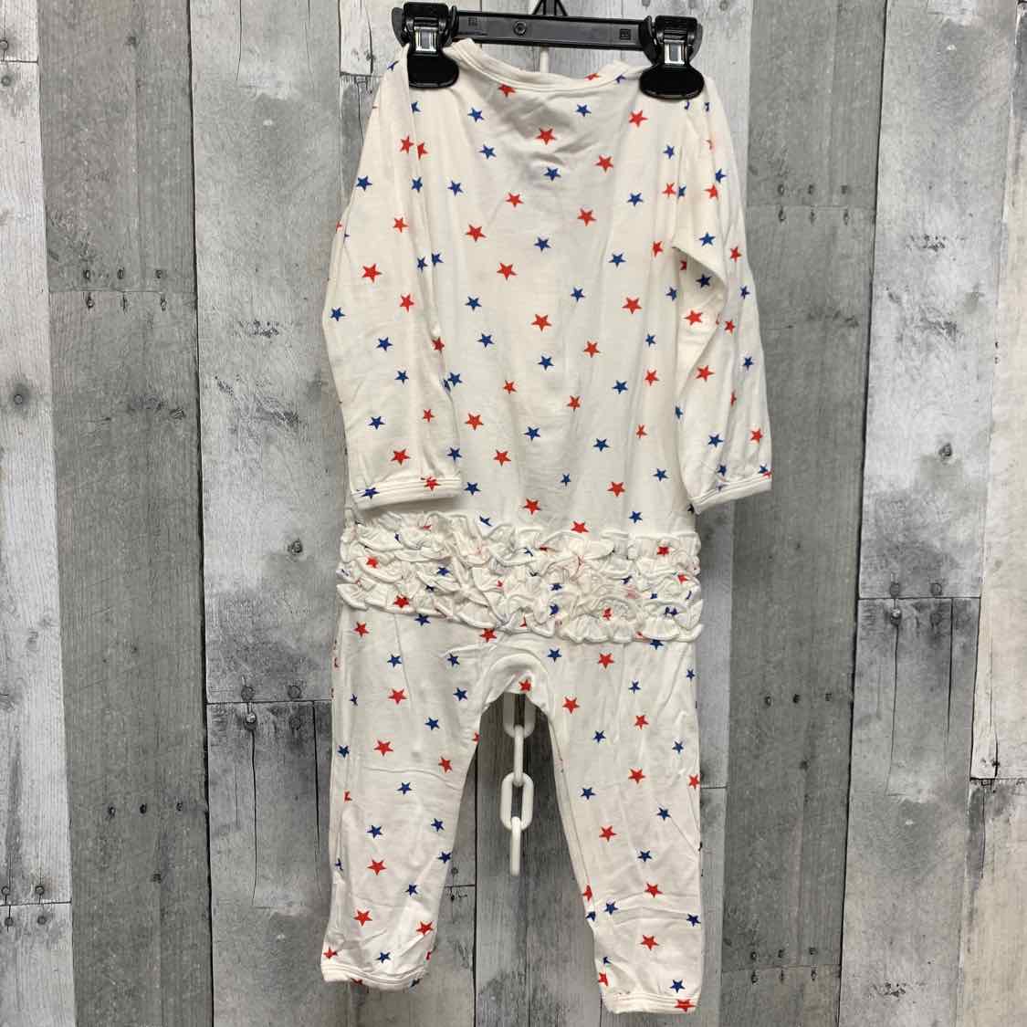 Size 18-24 Months Red/White/Blue Little Buggins Romper