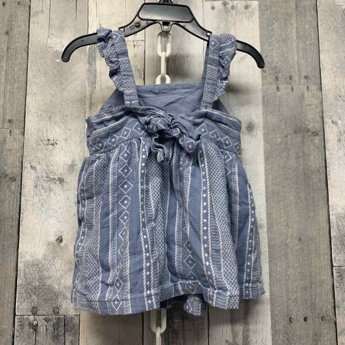 Size 2T Denim/White Tommy Bahama Tank Top