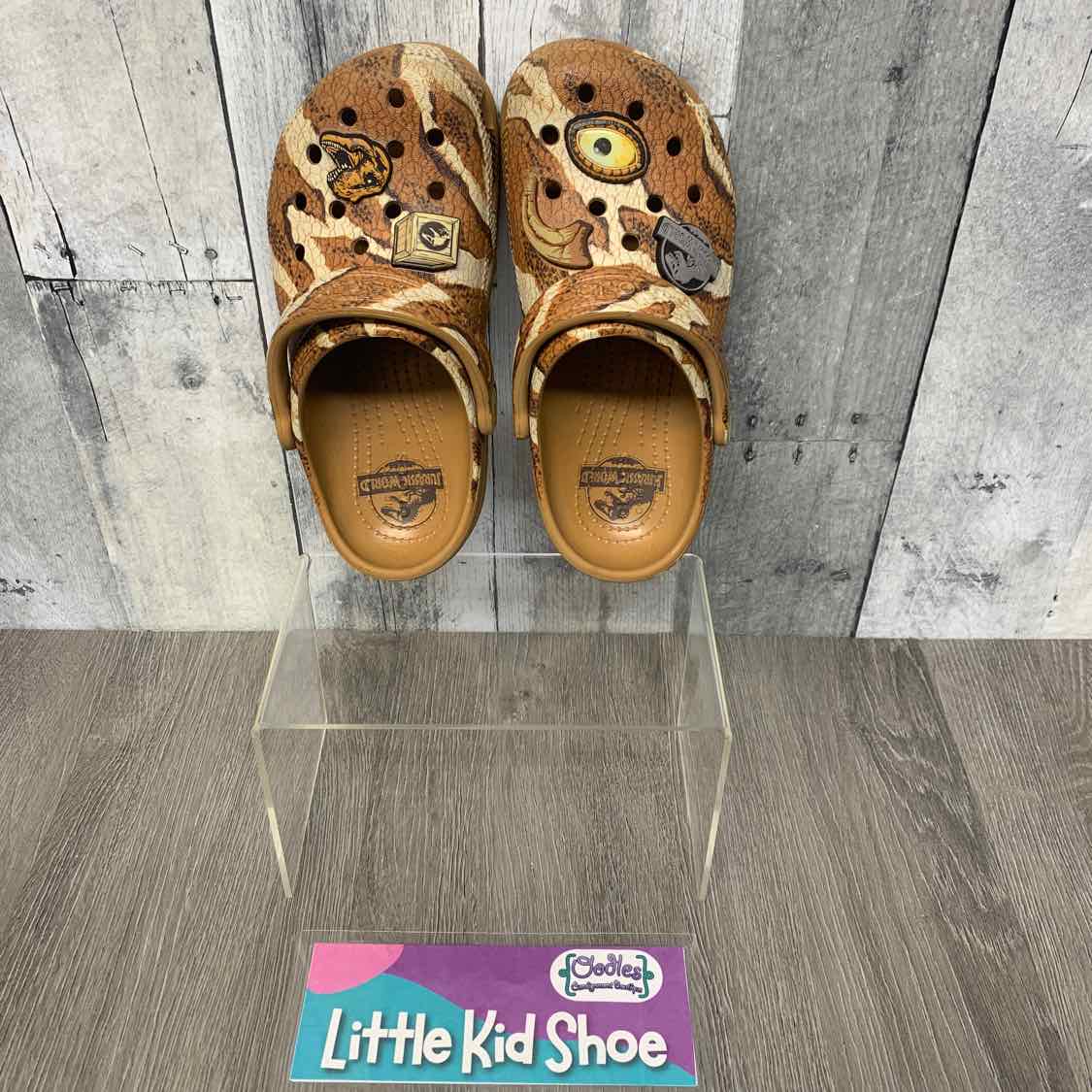 Size 13 Tan/Brown Crocs Water Shoes