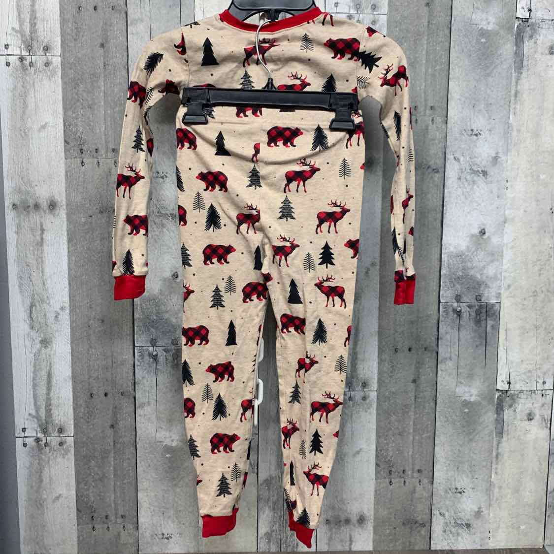 Size 5T Tan/Red Children's Place 2pc PJs