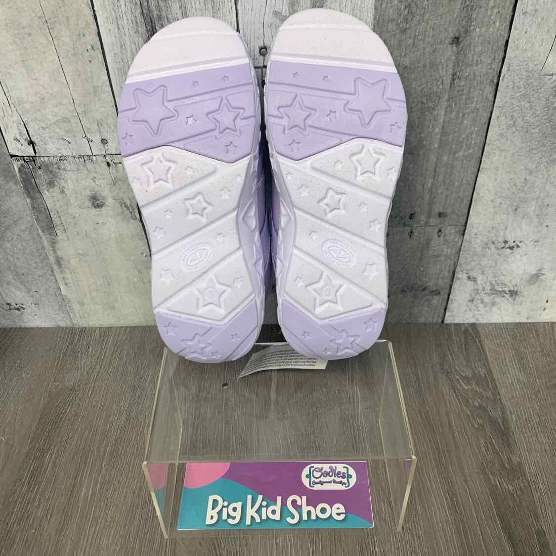 Size 3 Purple/Blue Athletic Works Sneakers