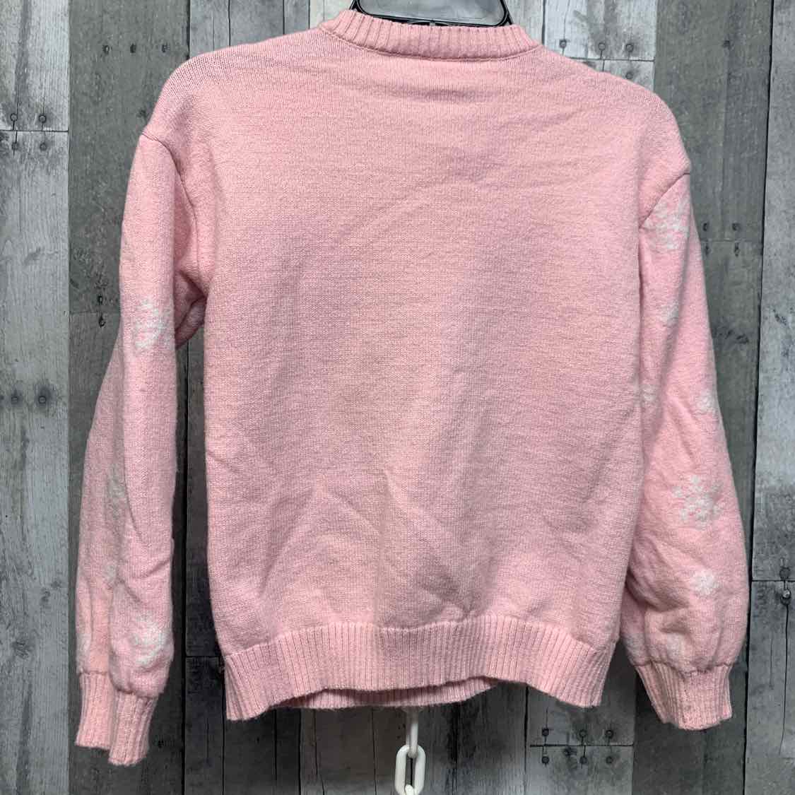 Size 7/8 Pink Graphic Mid Brand Sweater