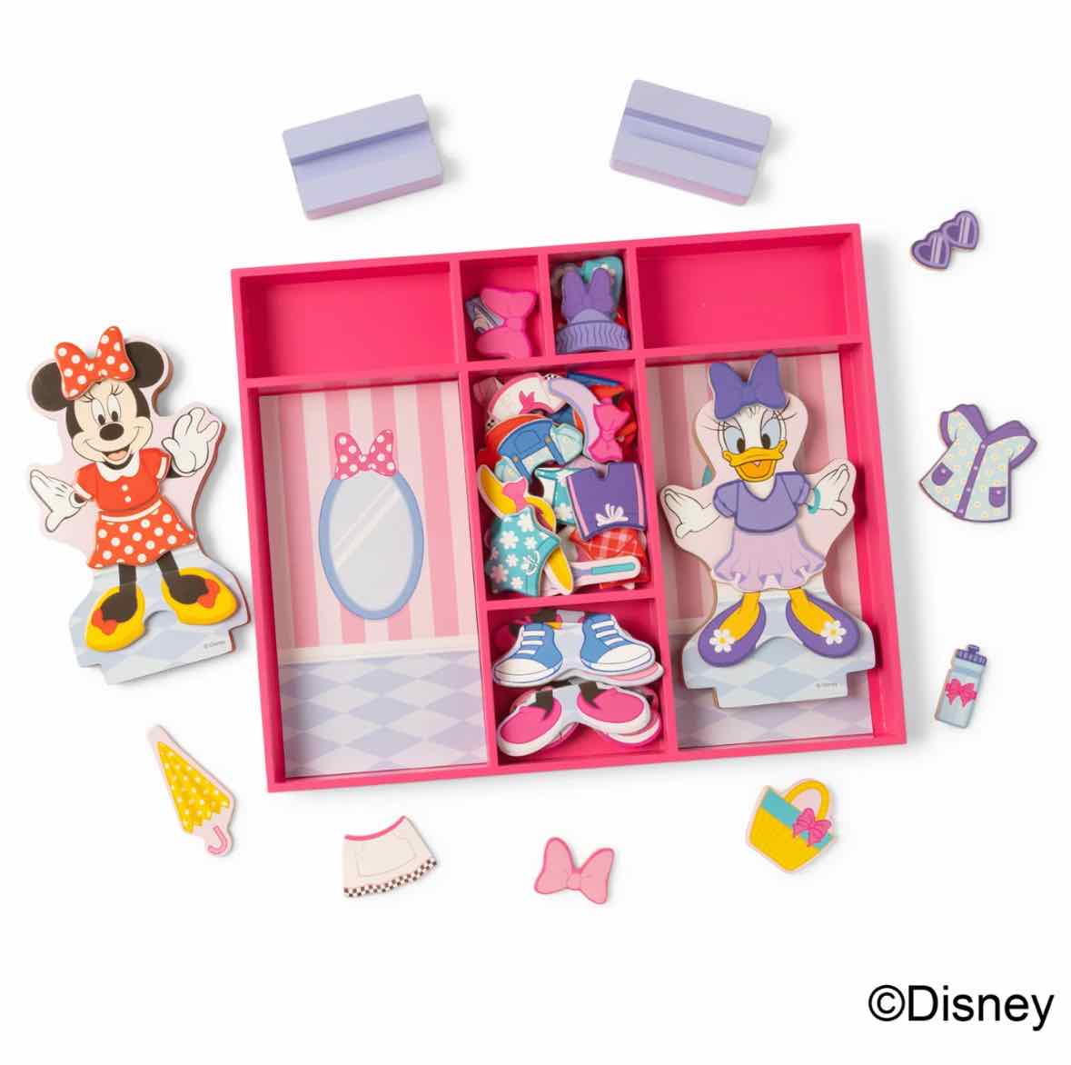 Melissa & Doug Minnie & Daisy Deluxe Magnetic Dress-Up
