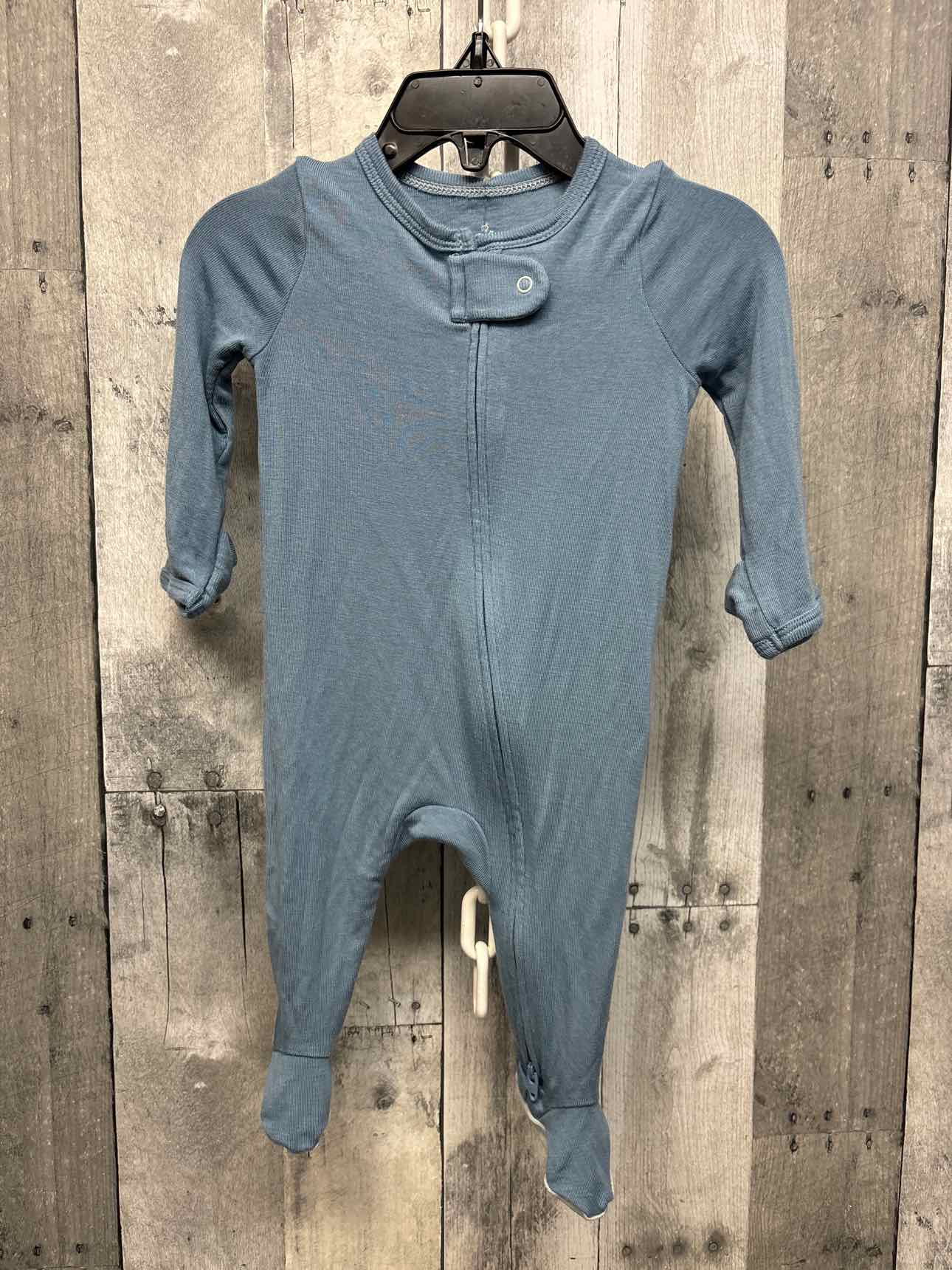 Size 0-3 Months Blue Cloud Island Footy PJs