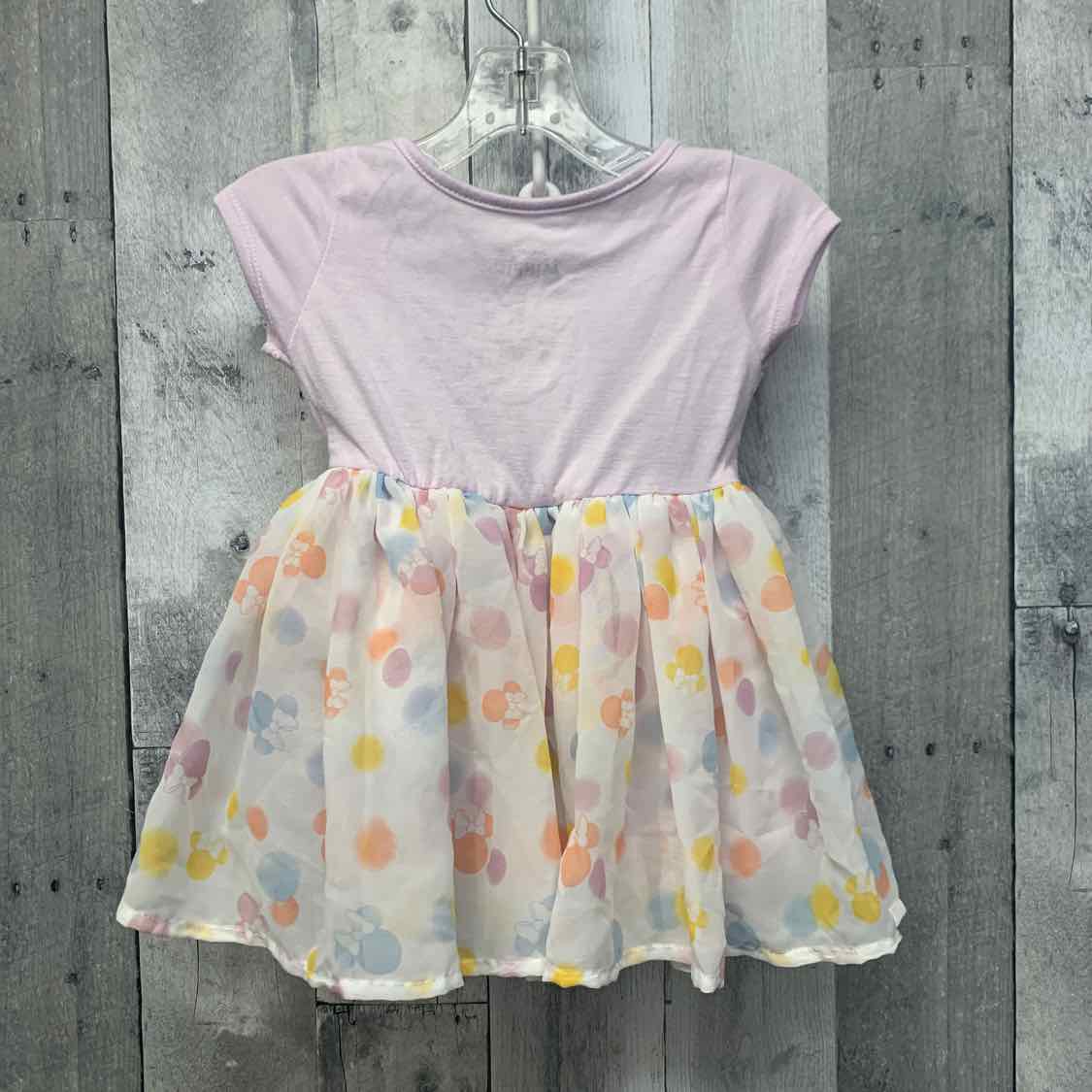 Size 12 Months Purple/White Disney Dress