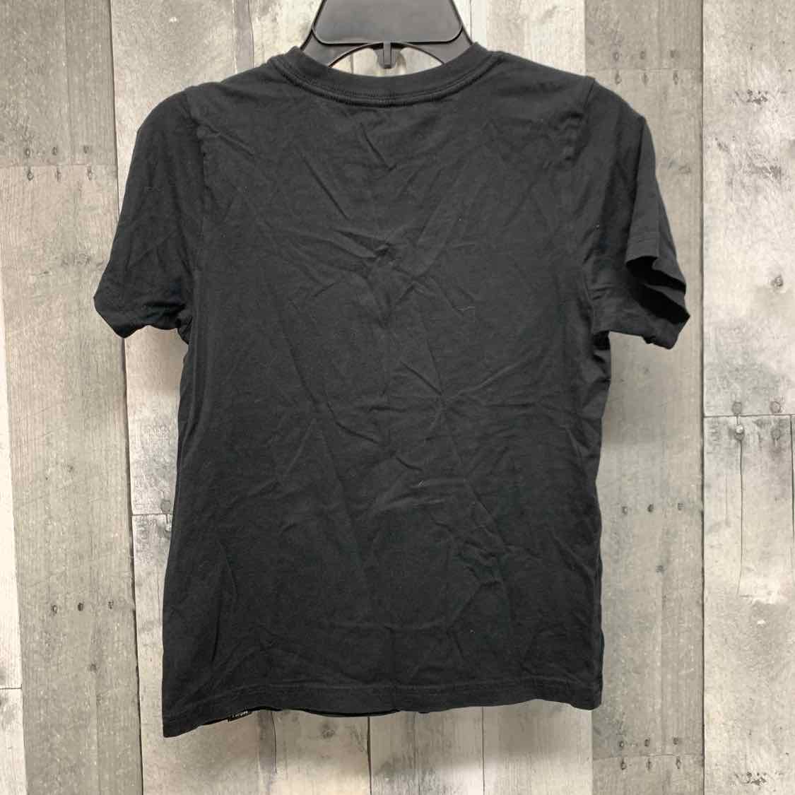 Size 8 Black Graphic Sport Brand T Shirt