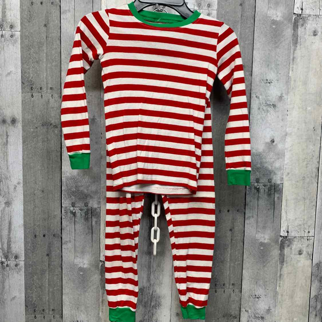 Size 6 Red/Green Members Mark 2pc PJs
