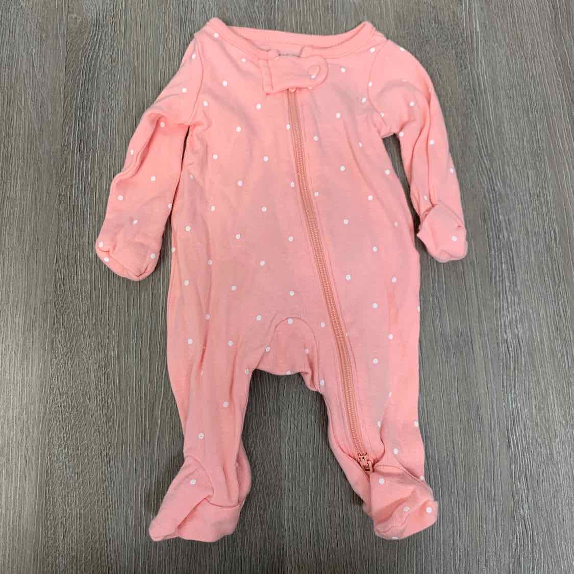 Size Preemie Pink Just One You Footy PJs