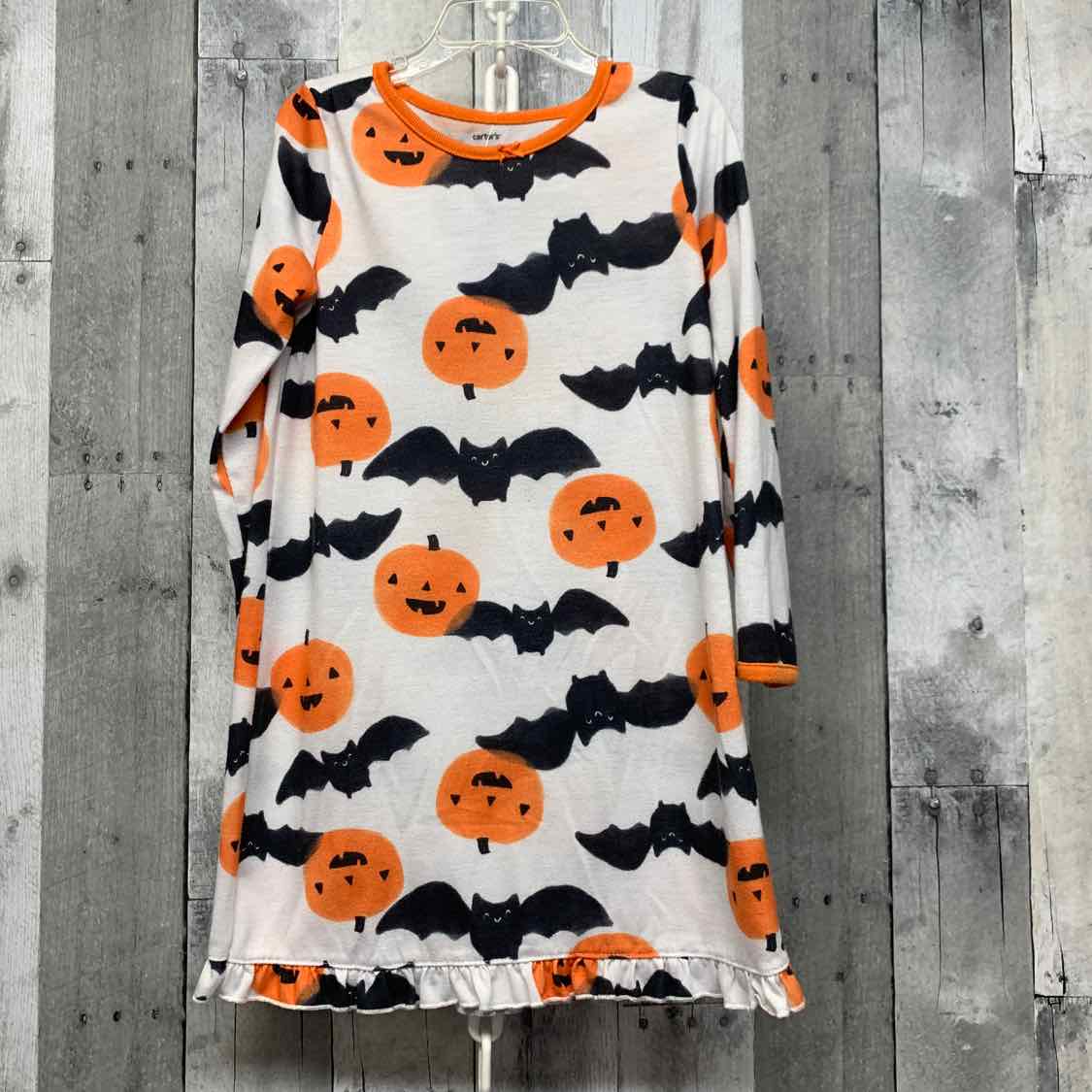 Size 4/5 Orange/Black Carter's Nightgown