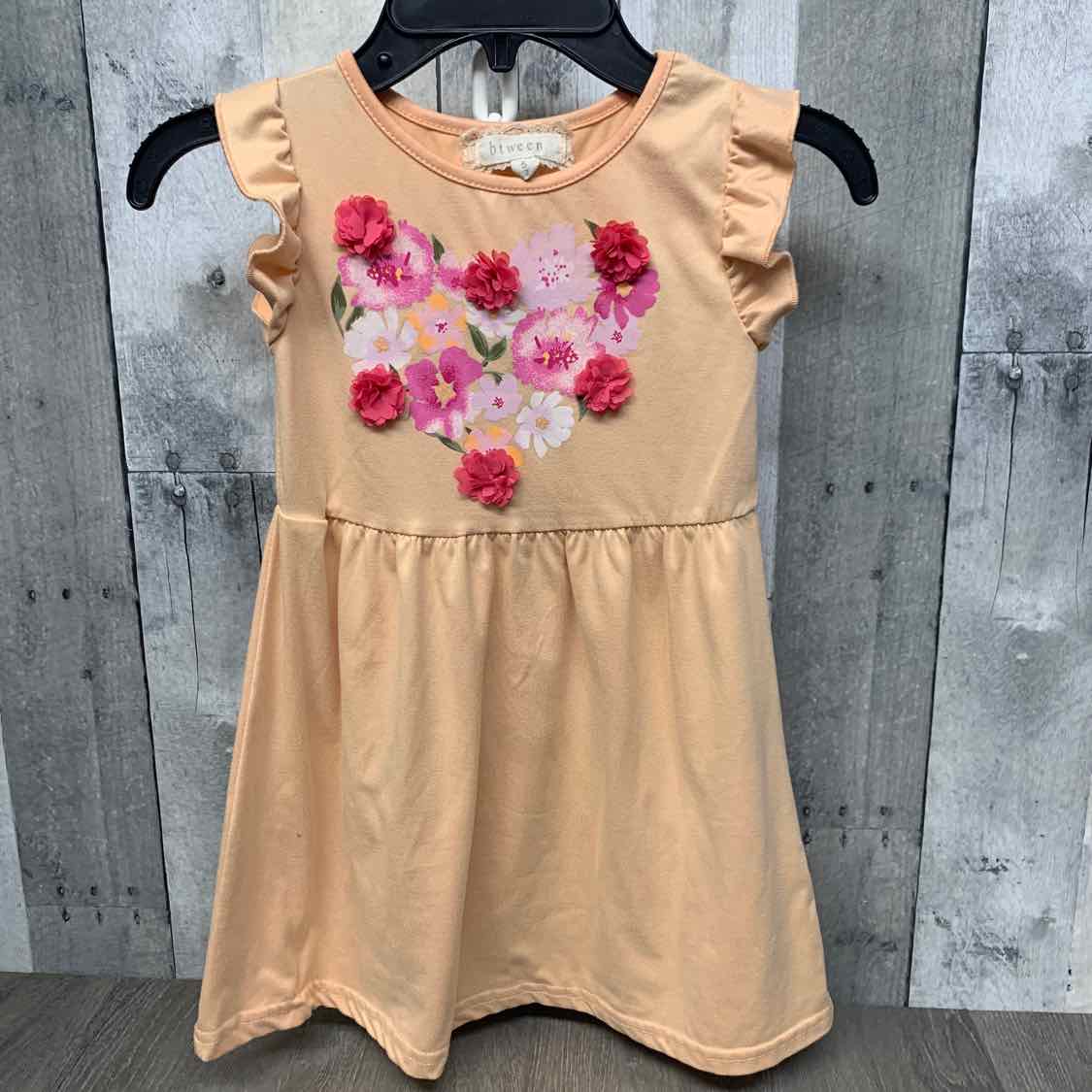 Size 5T Peach/Pink Btween Dress - Knit