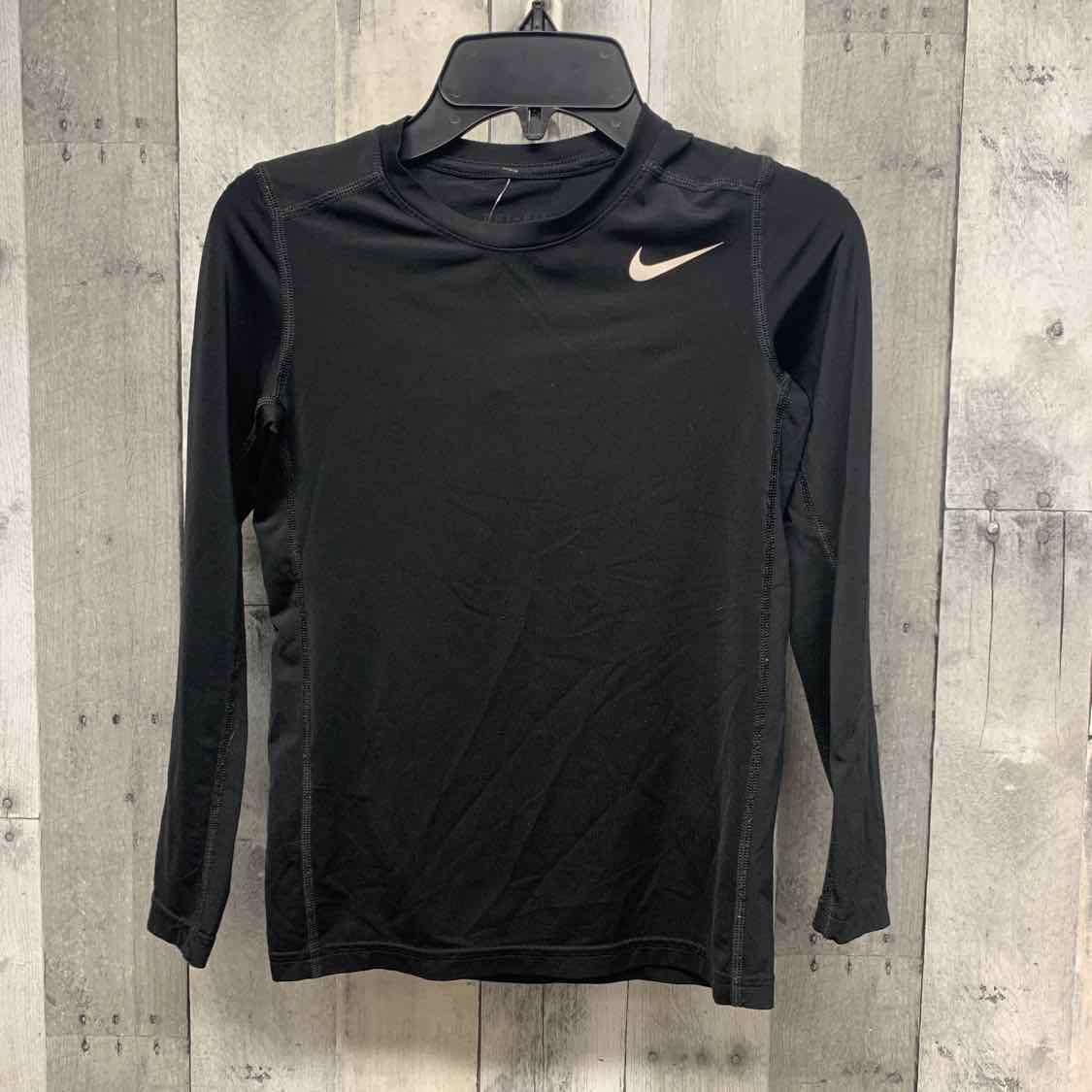 Size 8 Black Sport Brand Long Sleeve Shirt