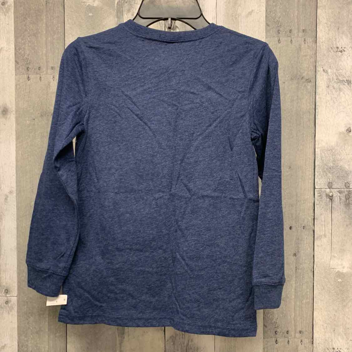 Size 8 Blue Carter's Long Sleeve Shirt