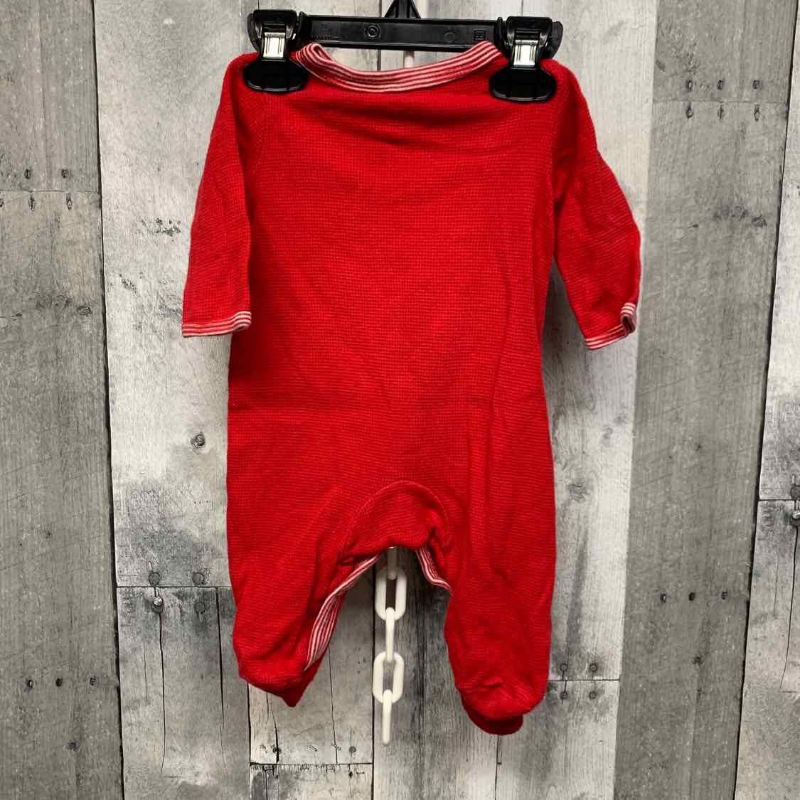 Size 3 Months Red Carter's Footy PJs