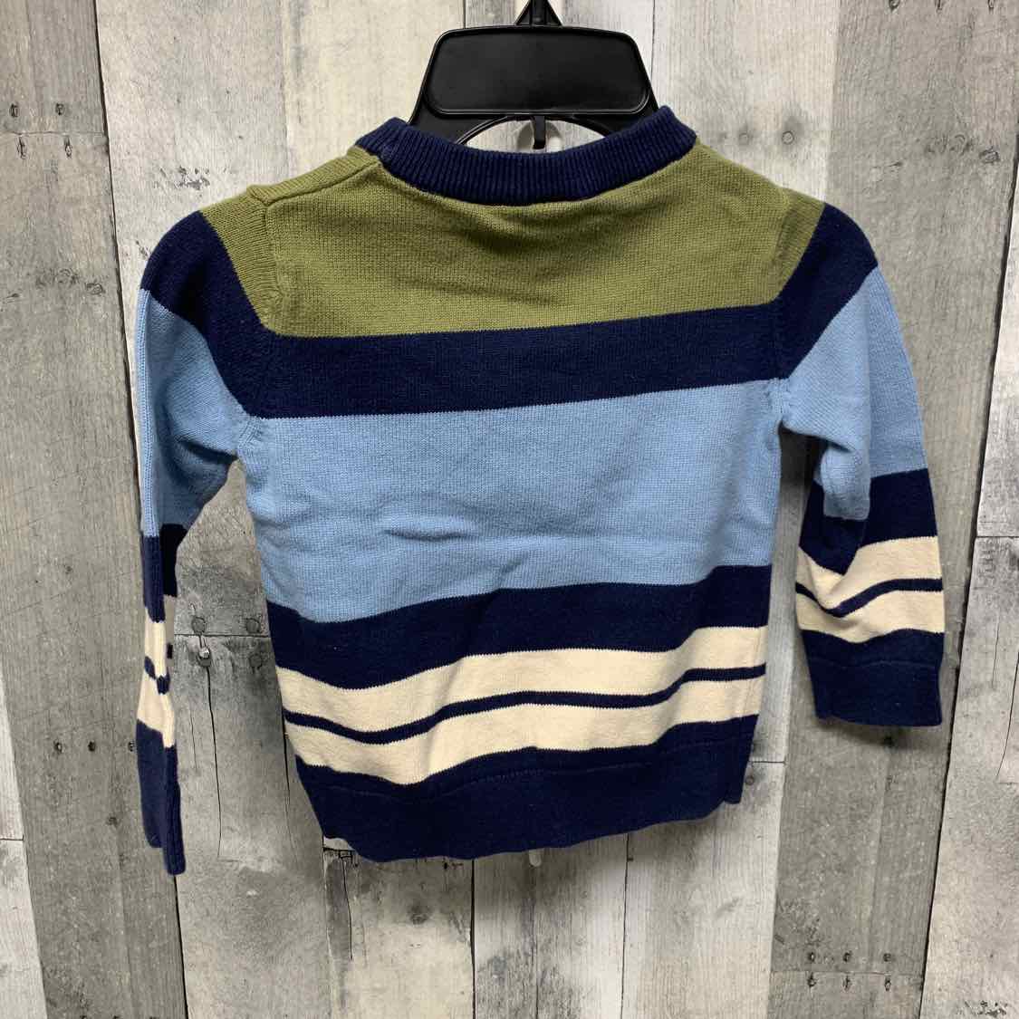 Size 4 Navy Striped Gap Sweater