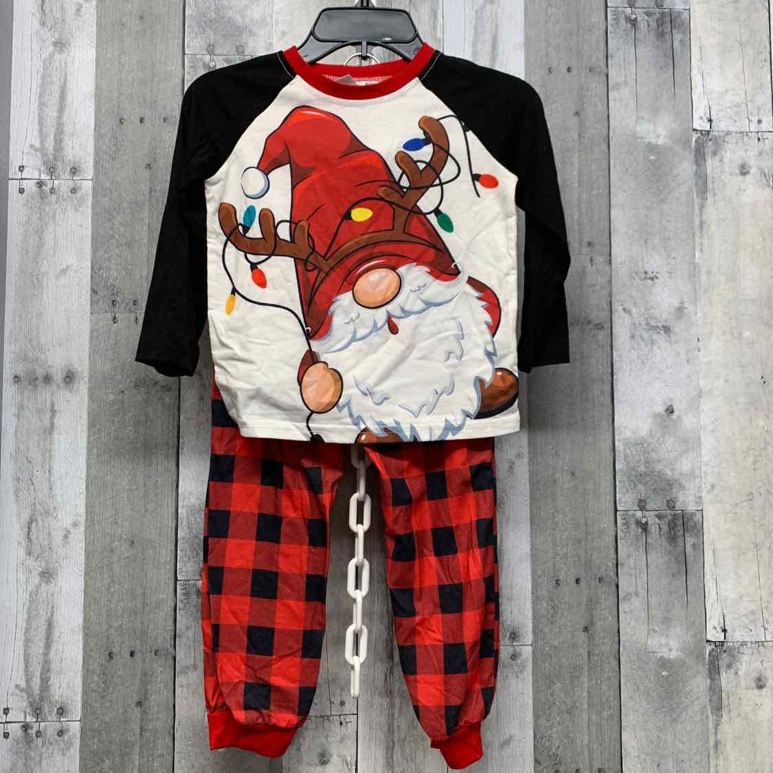 Size 4/5 Red/Black B Brand 2pc PJs