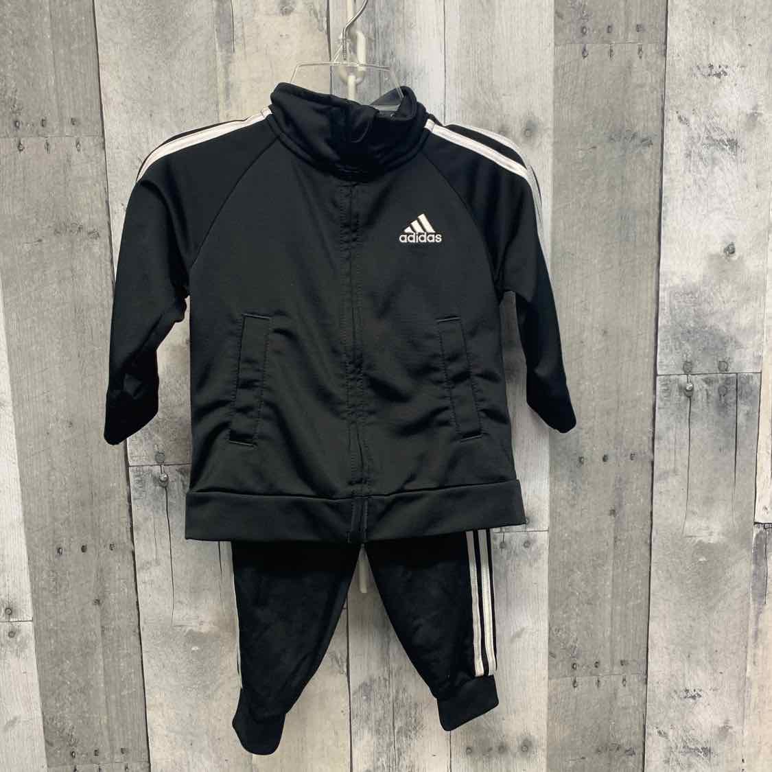 Size 12 Months Black/White Sport Brand Jacket/Pants