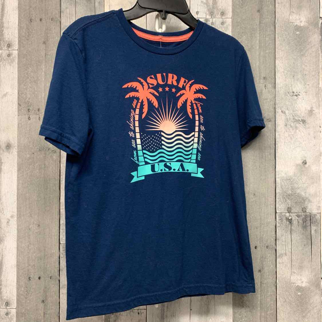 Size Medium Navy Graphic Sonoma T Shirt - OodlesCB