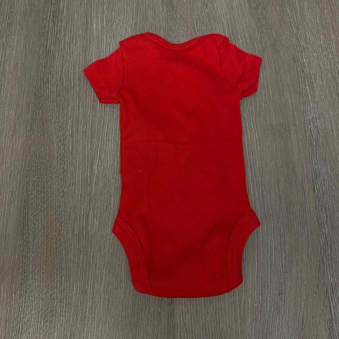 Size Preemie Red Graphic Child of Mine Bodysuit