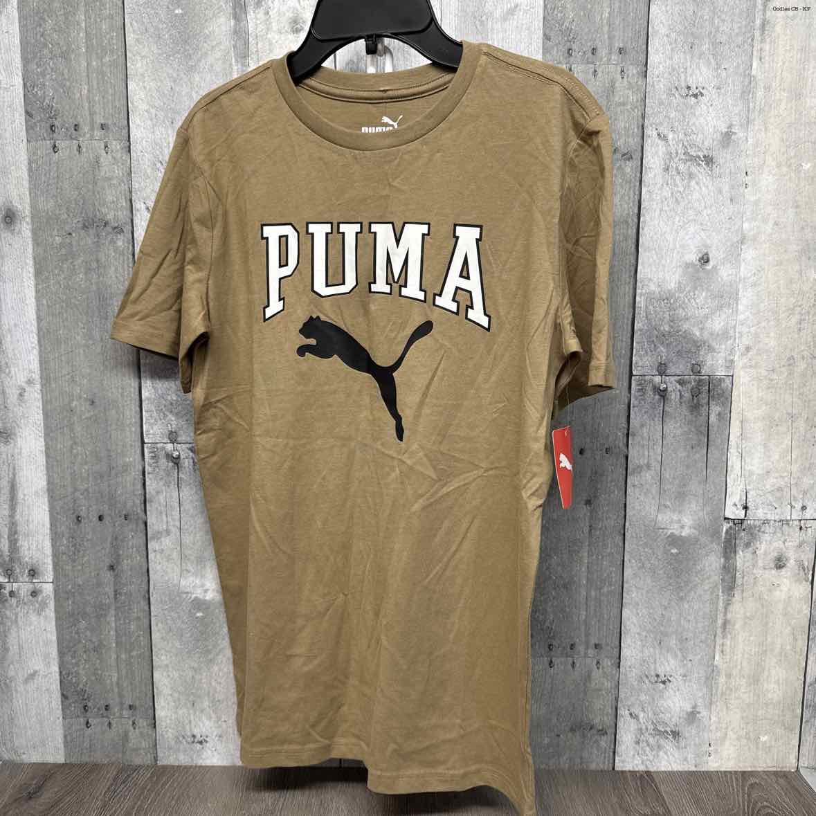 Size Large Brown Puma T Shirt
