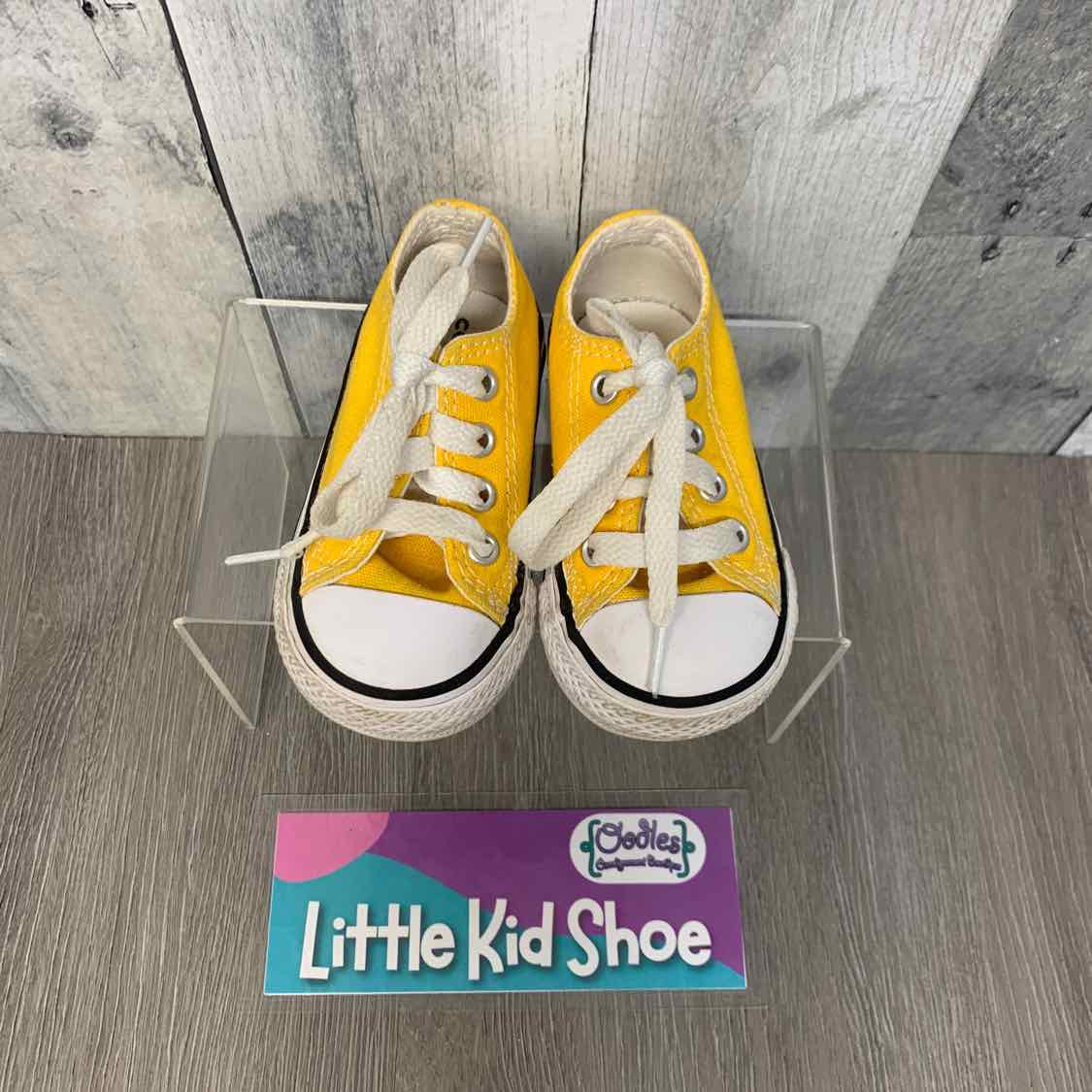 Size 4 Yellow Converse Sneakers - OodlesCB