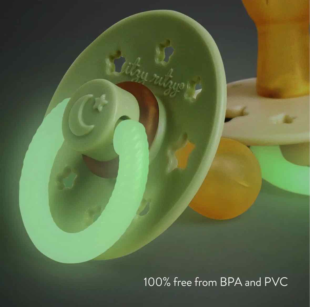 Itzy Ritzy Natural Rubber Pacifier 6-18m - More Options - OodlesCB