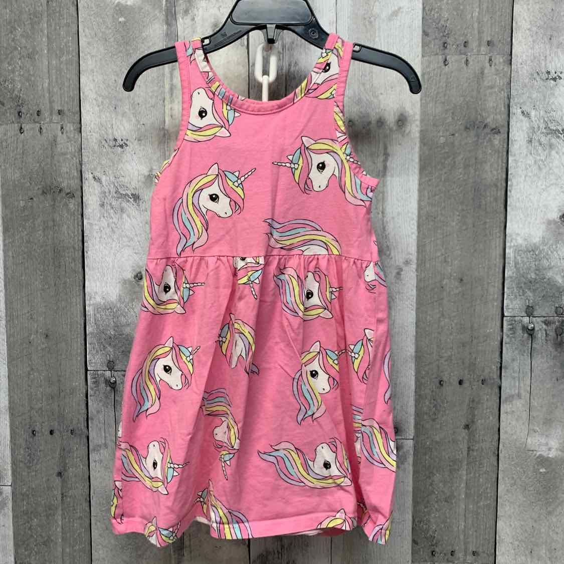 Size 3/4 Pink Print H&M Dress - Knit