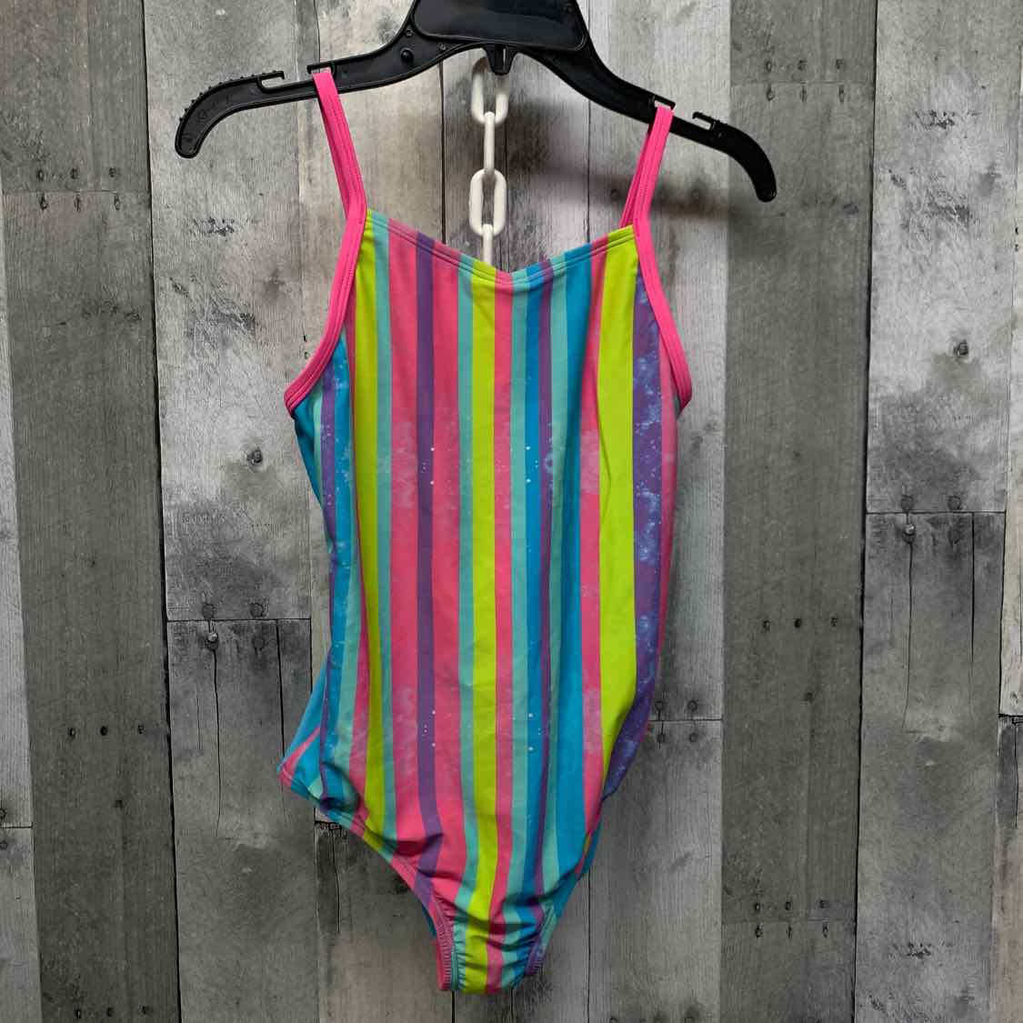 Size Large Blue/Pink Speedo Swim Suit - 1pc - OodlesCB