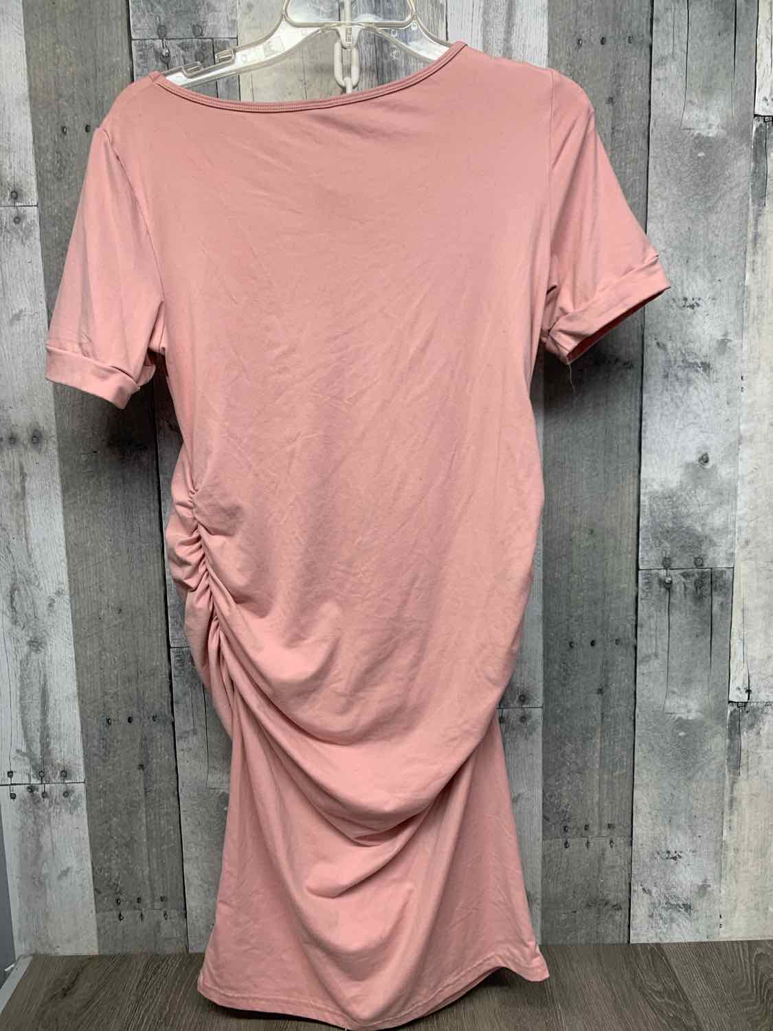Size M Pink Mid Brand Dress - Short Sleeve