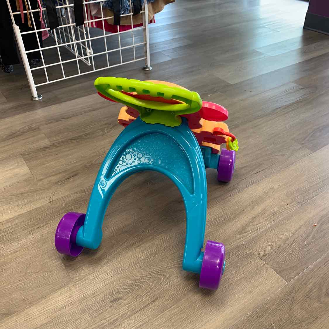 Fisher Price Tan/Pink Activity Walker