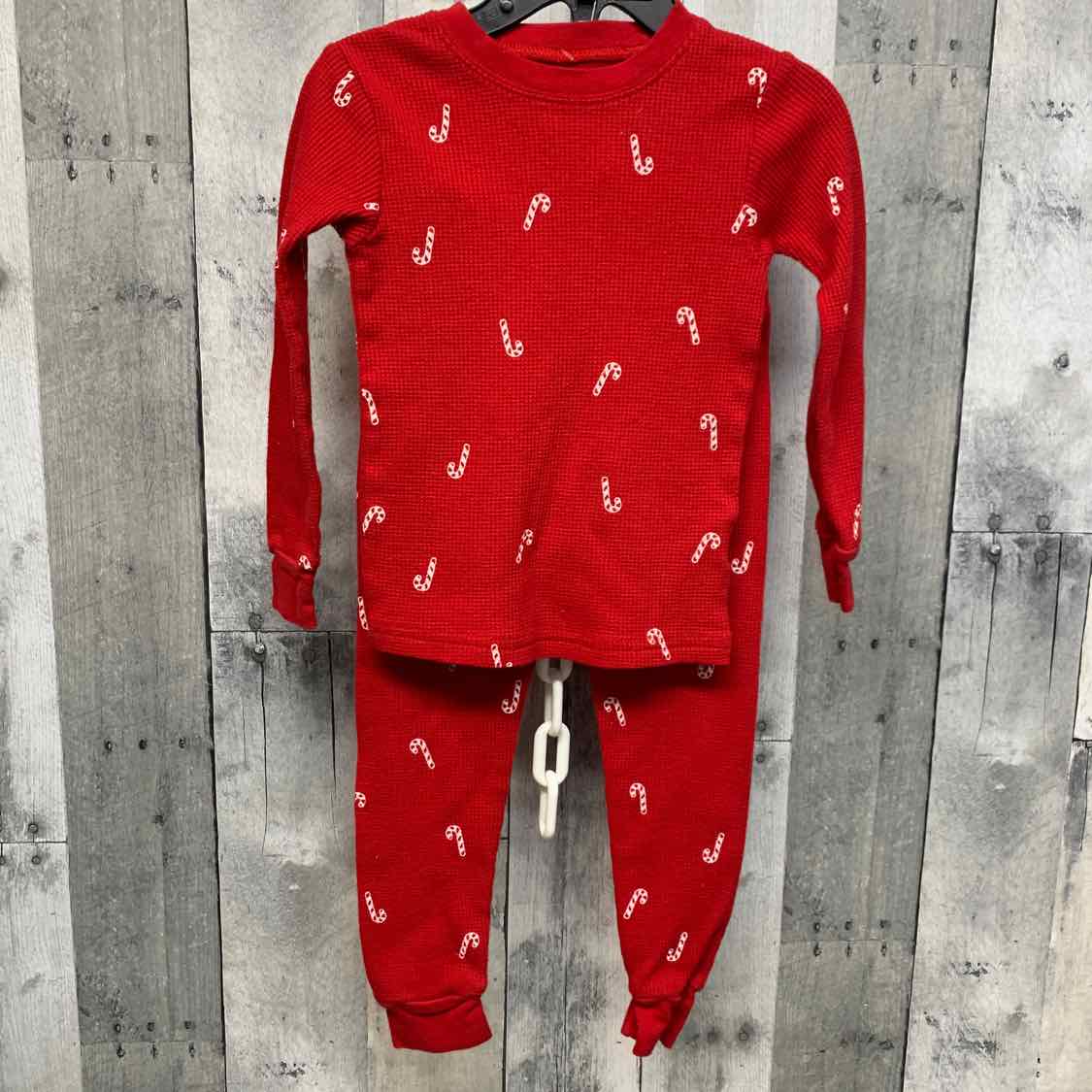 Size 3T Red/White Carter's 2pc PJs