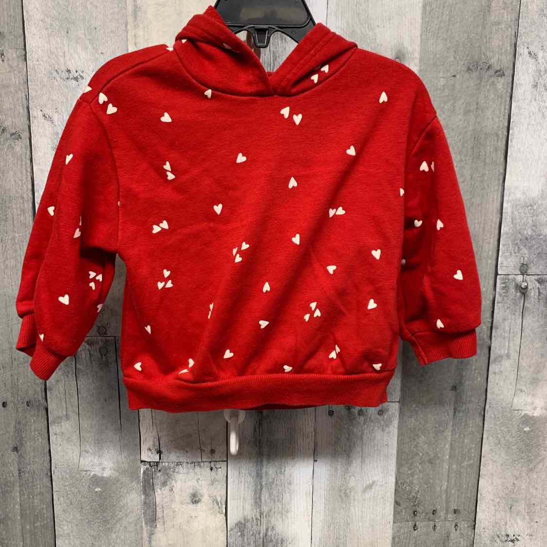 Size 18-24 Months Red Print Old Navy Pull Over