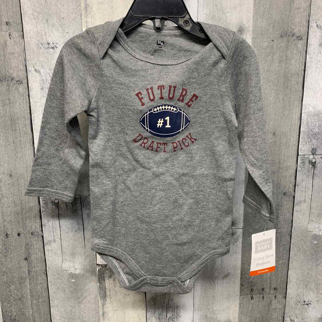 Size 18 Months Gray Graphic B Brand Bodysuit