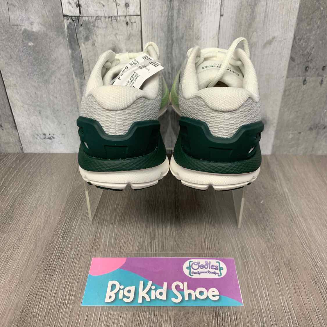 Size 4 Green Sport Brand Sneakers