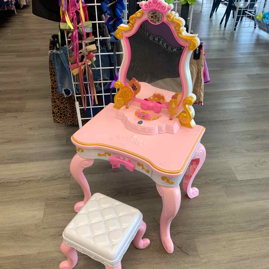 Disney Pink/Gold Vanity