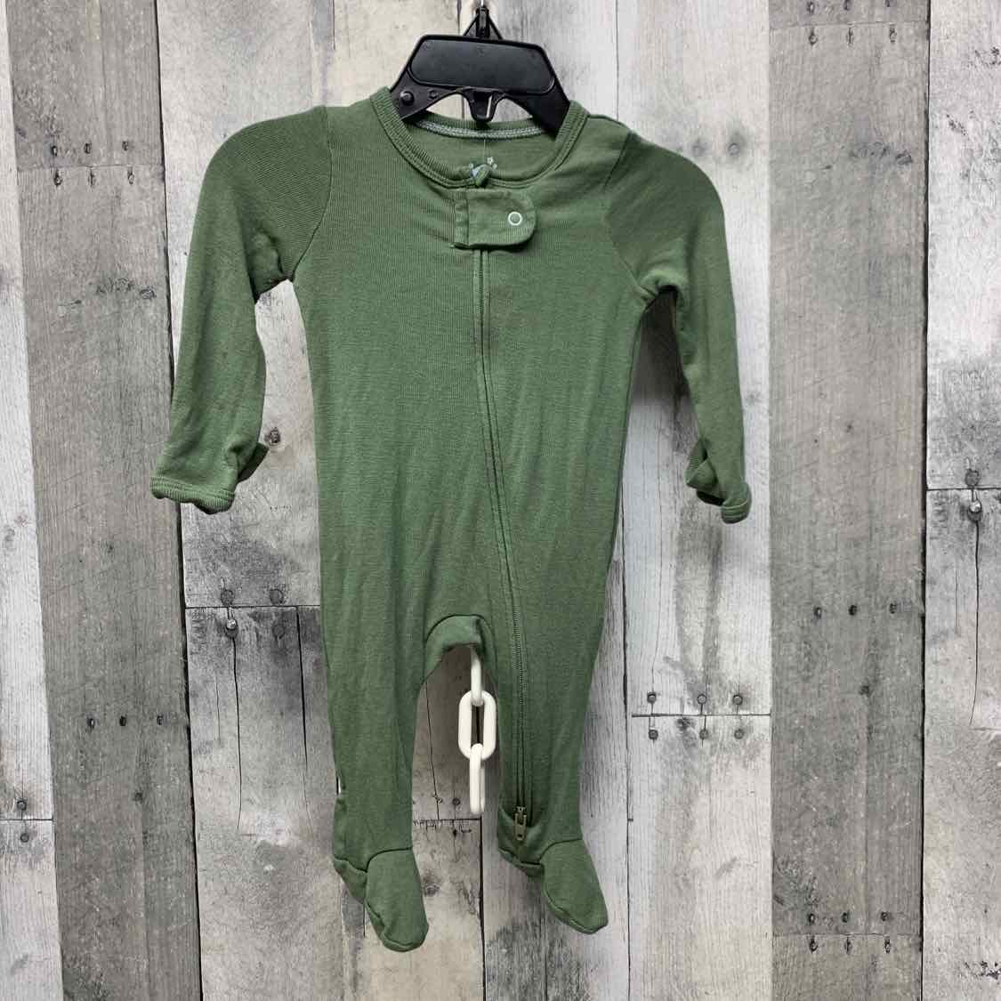 Size Newborn Green Cloud Island Footy PJs