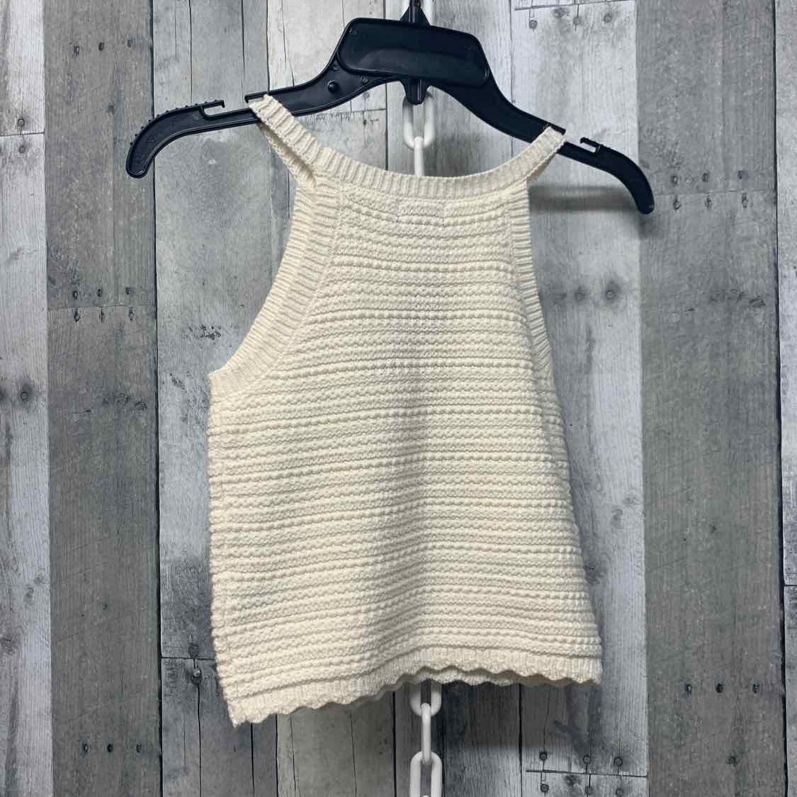 Size 10/12 Ivory Art Class Tank Top
