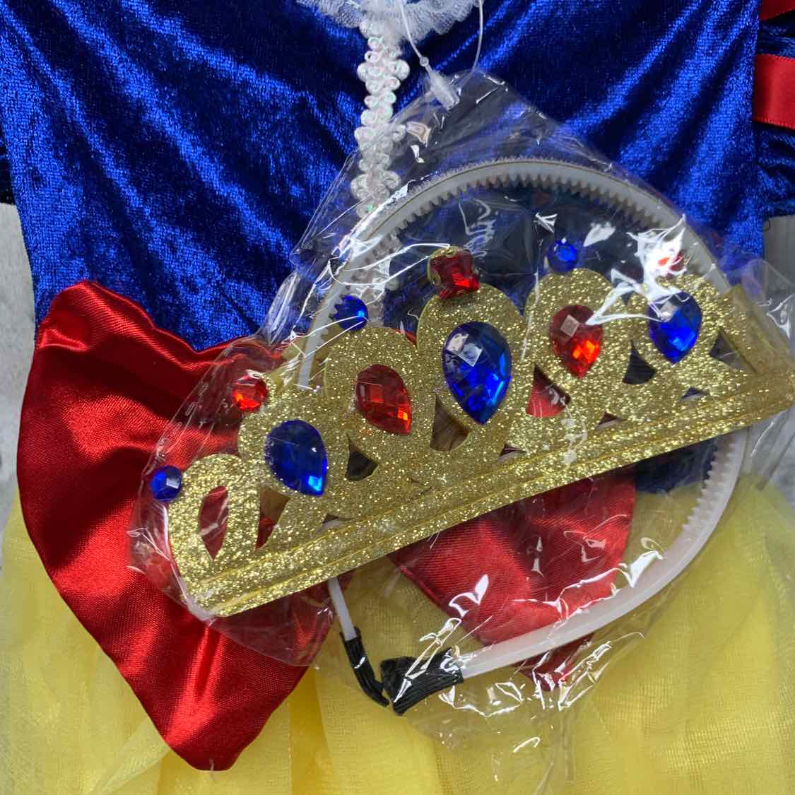 Disney Blue/Yellow Size No Size Halloween Costume - Little Kid