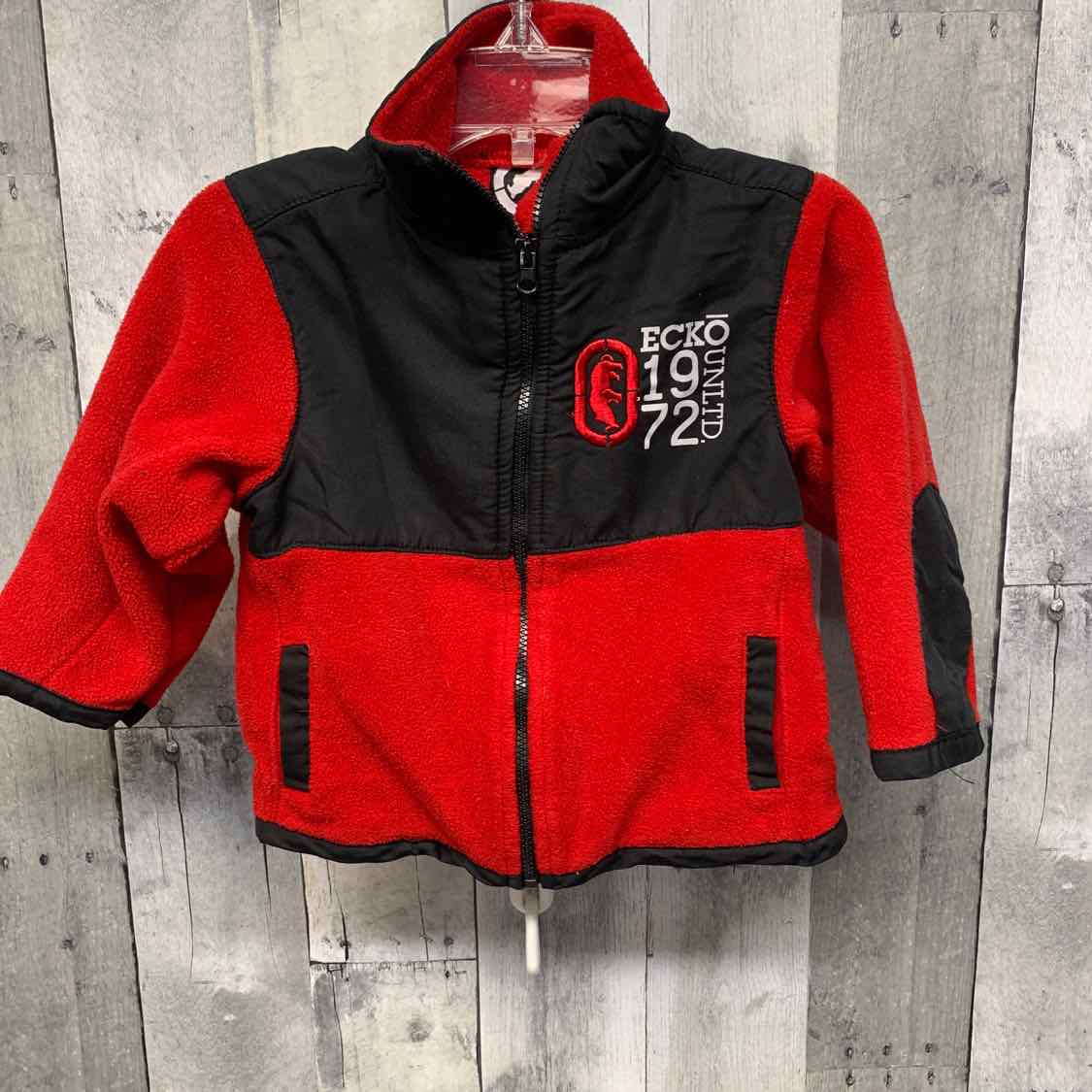 Size 18 Months Red/Black Ecko Light Jacket